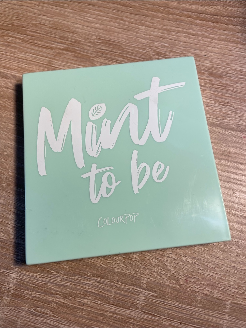 Colourpop Mint to Be palette